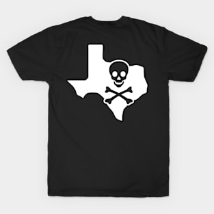 Death & Texas Front & Back T-Shirt